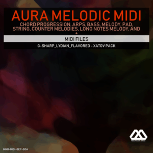 Aura - 4 Chords - 3 Notes-Chord - 16 Bars - G-sharp_Lydian_Flavored - Xatov Pack