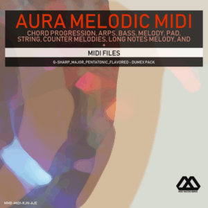 Aura - 4 Chords - 3 Notes-Chord - 16 Bars - G-sharp_Major_Pentatonic_Flavored - Dumex Pack