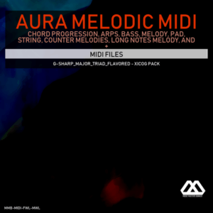 Aura - 4 Chords - 3 Notes-Chord - 16 Bars - G-sharp_Major_Triad_Flavored - Xicog Pack