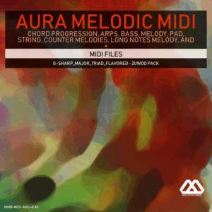 Aura - 4 Chords - 3 Notes-Chord - 16 Bars - G-sharp_Major_Triad_Flavored - Zuwod Pack