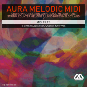Aura - 4 Chords - 3 Notes-Chord - 16 Bars - G-sharp_Melodic_Minor_Flavored - Tunuf Pack