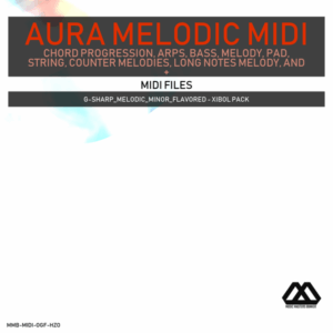 Aura - 4 Chords - 3 Notes-Chord - 16 Bars - G-sharp_Melodic_Minor_Flavored - Xibol Pack
