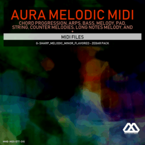 Aura - 4 Chords - 3 Notes-Chord - 16 Bars - G-sharp_Melodic_Minor_Flavored - Zebar Pack