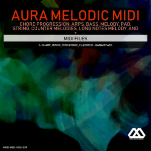 Aura - 4 Chords - 3 Notes-Chord - 16 Bars - G-sharp_Minor_Pentatonic_Flavored - Banam Pack