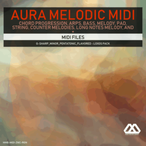 Aura - 4 Chords - 3 Notes-Chord - 16 Bars - G-sharp_Minor_Pentatonic_Flavored - Loxos Pack