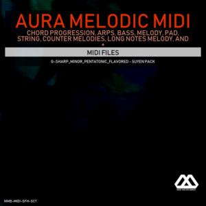 Aura - 4 Chords - 3 Notes-Chord - 16 Bars - G-sharp_Minor_Pentatonic_Flavored - Suyen Pack