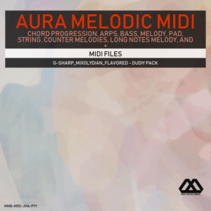 Aura - 4 Chords - 3 Notes-Chord - 16 Bars - G-sharp_Mixolydian_Flavored - Dudiy Pack
