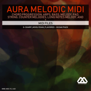 Aura - 4 Chords - 3 Notes-Chord - 16 Bars - G-sharp_Mixolydian_Flavored - Husak Pack