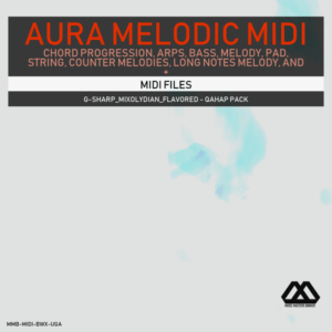 Aura - 4 Chords - 3 Notes-Chord - 16 Bars - G-sharp_Mixolydian_Flavored - Qahap Pack