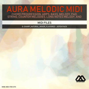Aura - 4 Chords - 3 Notes-Chord - 16 Bars - G-sharp_Natural_Minor_Flavored - Jefen Pack