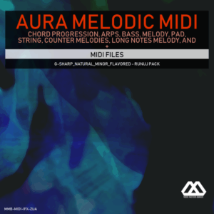 Aura - 4 Chords - 3 Notes-Chord - 16 Bars - G-sharp_Natural_Minor_Flavored - Runuj Pack