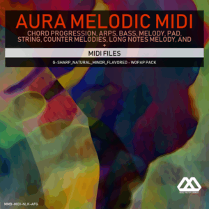 Aura - 4 Chords - 3 Notes-Chord - 16 Bars - G-sharp_Natural_Minor_Flavored - Wopap Pack