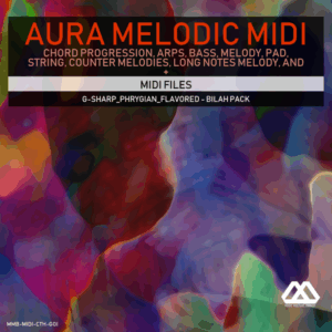 Aura - 4 Chords - 3 Notes-Chord - 16 Bars - G-sharp_Phrygian_Flavored - Bilah Pack