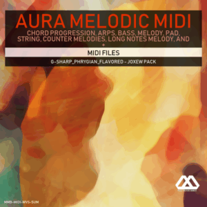 Aura - 4 Chords - 3 Notes-Chord - 16 Bars - G-sharp_Phrygian_Flavored - Joxew Pack
