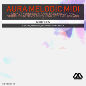 Aura - 4 Chords - 3 Notes-Chord - 16 Bars - G-sharp_Phrygian_Flavored - Quwah Pack
