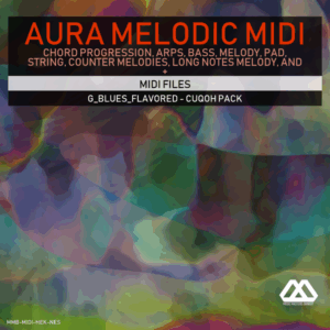 Aura - 4 Chords - 3 Notes-Chord - 16 Bars - G_Blues_Flavored - Cuqoh Pack