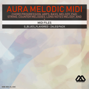 Aura - 4 Chords - 3 Notes-Chord - 16 Bars - G_Blues_Flavored - Zaleq Pack