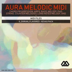 Aura - 4 Chords - 3 Notes-Chord - 16 Bars - G_Dorian_Flavored - Kevas Pack
