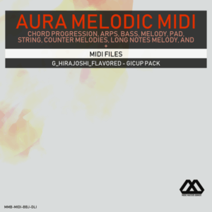 Aura - 4 Chords - 3 Notes-Chord - 16 Bars - G_Hirajoshi_Flavored - Gicup Pack