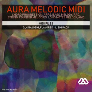Aura - 4 Chords - 3 Notes-Chord - 16 Bars - G_Hirajoshi_Flavored - Lisim Pack