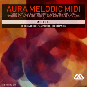 Aura - 4 Chords - 3 Notes-Chord - 16 Bars - G_Hirajoshi_Flavored - Zigob Pack