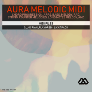 Aura - 4 Chords - 3 Notes-Chord - 16 Bars - G_Locrian_Flavored - Licat Pack