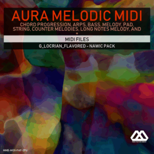 Aura - 4 Chords - 3 Notes-Chord - 16 Bars - G_Locrian_Flavored - Nawic Pack