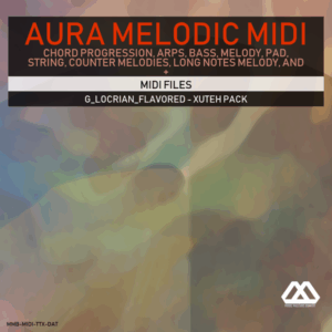 Aura - 4 Chords - 3 Notes-Chord - 16 Bars - G_Locrian_Flavored - Xuteh Pack