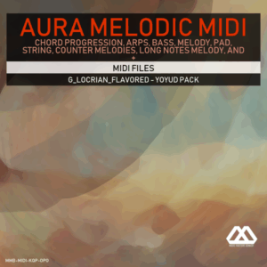 Aura - 4 Chords - 3 Notes-Chord - 16 Bars - G_Locrian_Flavored - Yoyud Pack