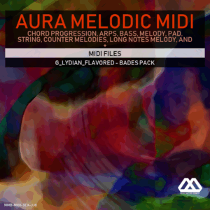 Aura - 4 Chords - 3 Notes-Chord - 16 Bars - G_Lydian_Flavored - Bades Pack