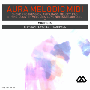 Aura - 4 Chords - 3 Notes-Chord - 16 Bars - G_Lydian_Flavored - Fiqar Pack