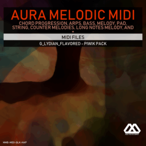Aura - 4 Chords - 3 Notes-Chord - 16 Bars - G_Lydian_Flavored - Piwik Pack
