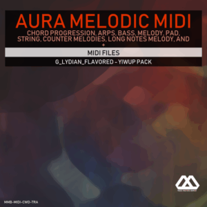 Aura - 4 Chords - 3 Notes-Chord - 16 Bars - G_Lydian_Flavored - Yiwup Pack