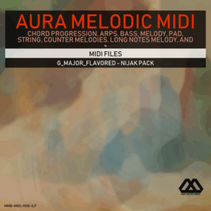 Aura - 4 Chords - 3 Notes-Chord - 16 Bars - G_Major_Flavored - Nijak Pack