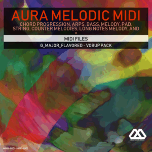 Aura - 4 Chords - 3 Notes-Chord - 16 Bars - G_Major_Flavored - Vobup Pack