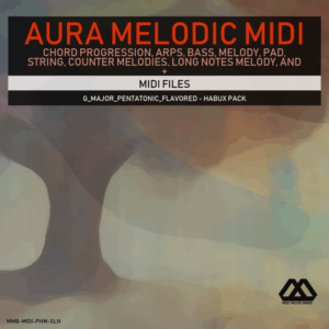 Aura - 4 Chords - 3 Notes-Chord - 16 Bars - G_Major_Pentatonic_Flavored - Habux Pack