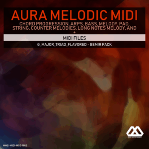 Aura - 4 Chords - 3 Notes-Chord - 16 Bars - G_Major_Triad_Flavored - Bemir Pack