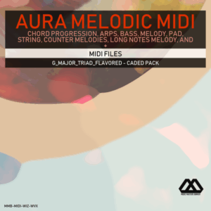 Aura - 4 Chords - 3 Notes-Chord - 16 Bars - G_Major_Triad_Flavored - Caded Pack