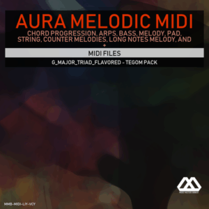 Aura - 4 Chords - 3 Notes-Chord - 16 Bars - G_Major_Triad_Flavored - Tegom Pack