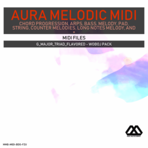 Aura - 4 Chords - 3 Notes-Chord - 16 Bars - G_Major_Triad_Flavored - Woboj Pack