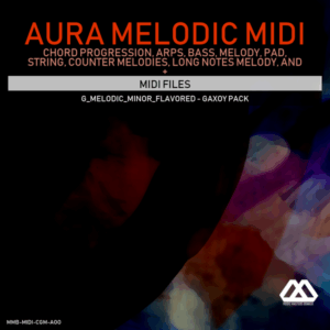 Aura - 4 Chords - 3 Notes-Chord - 16 Bars - G_Melodic_Minor_Flavored - Gaxoy Pack