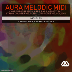 Aura - 4 Chords - 3 Notes-Chord - 16 Bars - G_Melodic_Minor_Flavored - Hodoz Pack