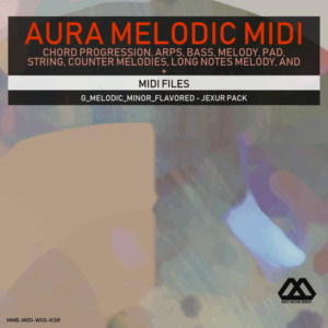 Aura - 4 Chords - 3 Notes-Chord - 16 Bars - G_Melodic_Minor_Flavored - Jexur Pack