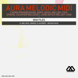 Aura - 4 Chords - 3 Notes-Chord - 16 Bars - G_Melodic_Minor_Flavored - Nefoq Pack