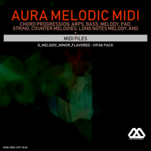 Aura - 4 Chords - 3 Notes-Chord - 16 Bars - G_Melodic_Minor_Flavored - Vifak Pack