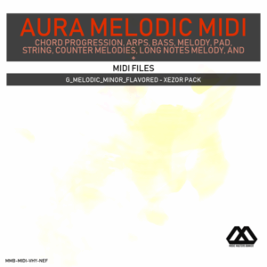 Aura - 4 Chords - 3 Notes-Chord - 16 Bars - G_Melodic_Minor_Flavored - Xezor Pack