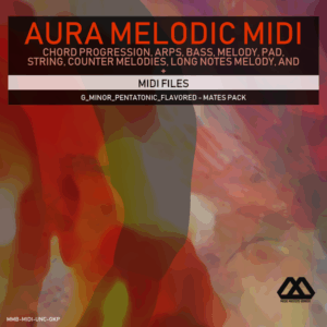 Aura - 4 Chords - 3 Notes-Chord - 16 Bars - G_Minor_Pentatonic_Flavored - Mates Pack