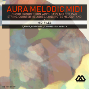 Aura - 4 Chords - 3 Notes-Chord - 16 Bars - G_Minor_Pentatonic_Flavored - Tucaw Pack