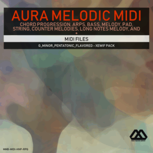 Aura - 4 Chords - 3 Notes-Chord - 16 Bars - G_Minor_Pentatonic_Flavored - Xewif Pack