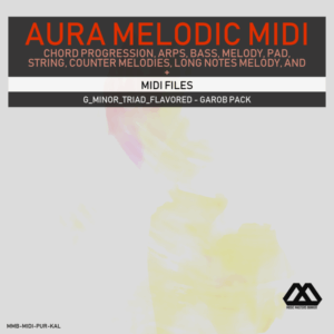 Aura - 4 Chords - 3 Notes-Chord - 16 Bars - G_Minor_Triad_Flavored - Garob Pack